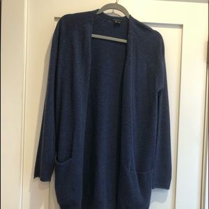 Theory Blue Cardigan